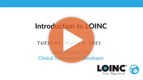 2022 LOINC Conference - Presentation Catalogue – LOINC